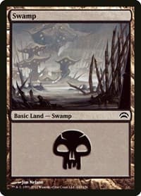 Swamp (143) - Planechase 2012 - Magic: The Gathering card