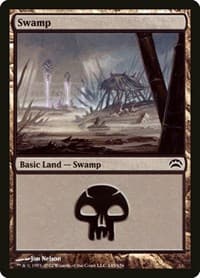 Swamp (145) - Planechase 2012 - Magic: The Gathering card