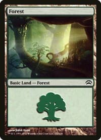 Forest (152) - Planechase 2012 - Magic: The Gathering card