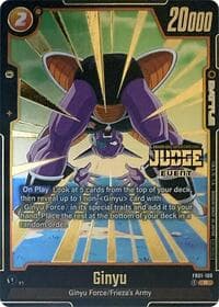 Ginyu - FB01-108 (Judge Pack (Event Judge) 01) - Tournament and Championship Promos - Dragon Ball Super: Fusion World card