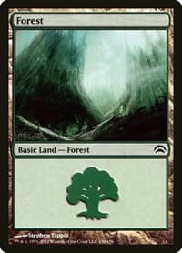 Forest (156) - Planechase 2012 - Magic: The Gathering card