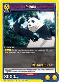 Panda (016) - UE03BT: Jujutsu Kaisen Release Event Cards - Union Arena card
