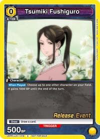 Tsumiki Fushiguro - UE03BT: Jujutsu Kaisen Release Event Cards - Union Arena card