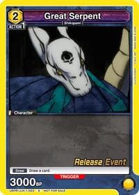 Great Serpent - UE03BT: Jujutsu Kaisen Release Event Cards - Union Arena card