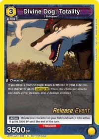 Divine Dog: Totality - UE03BT: Jujutsu Kaisen Release Event Cards - Union Arena card