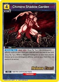 Chimera Shadow Garden - UE03BT: Jujutsu Kaisen Release Event Cards - Union Arena card