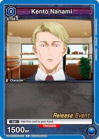 Kento Nanami (051) - UE03BT: Jujutsu Kaisen Release Event Cards - Union Arena card