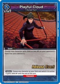 Playful Cloud - UE03BT: Jujutsu Kaisen Release Event Cards - Union Arena card