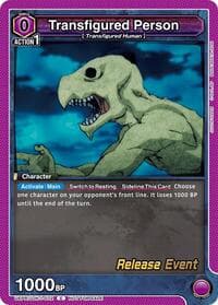 Transfigured Person - UE03BT: Jujutsu Kaisen Release Event Cards - Union Arena card