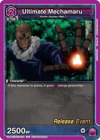 Ultimate Mechamaru - UE03BT: Jujutsu Kaisen Release Event Cards - Union Arena card