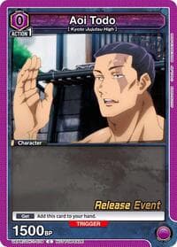 Aoi Todo (079) - UE03BT: Jujutsu Kaisen Release Event Cards - Union Arena card