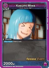 Kasumi Miwa (083) - UE03BT: Jujutsu Kaisen Release Event Cards - Union Arena card