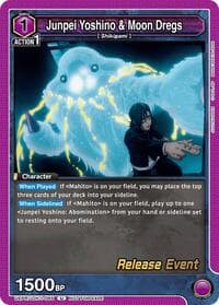 Junpei Yoshino & Moon Dregs - UE03BT: Jujutsu Kaisen Release Event Cards - Union Arena card