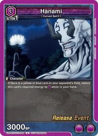 Hanami (089) - UE03BT: Jujutsu Kaisen Release Event Cards - Union Arena card