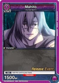 Mahito (091) - UE03BT: Jujutsu Kaisen Release Event Cards - Union Arena card