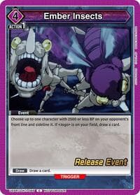 Ember Insects - UE03BT: Jujutsu Kaisen Release Event Cards - Union Arena card