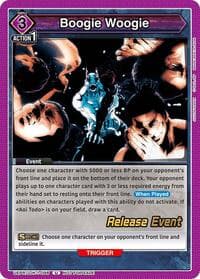Boogie Woogie - UE03BT: Jujutsu Kaisen Release Event Cards - Union Arena card