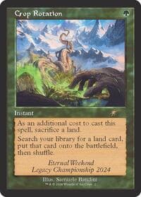 Crop Rotation (Retro Frame) (Eternal Weekend 2024 Promo) - Unique and Miscellaneous Promos - Magic: The Gathering card