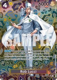 Rob Lucci (SP) - Emperors in the New World - One Piece Card Game card