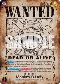 Monkey.D.Luffy (Wanted Poster) - Emperors in the New World - One Piece Card Game card