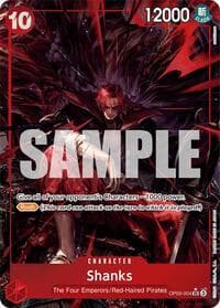 Shanks (004) (Alternate Art) - Emperors in the New World - One Piece Card Game card
