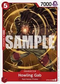 Howling Gab - Emperors in the New World - One Piece Card Game card