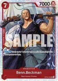 Benn.Beckman - Emperors in the New World - One Piece Card Game card