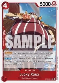 Lucky.Roux - Emperors in the New World - One Piece Card Game card