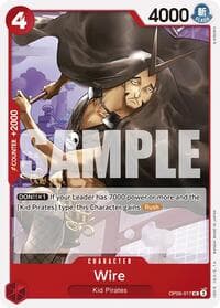 Wire - Emperors in the New World - One Piece Card Game card
