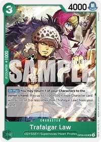 Trafalgar Law - Emperors in the New World - One Piece Card Game card