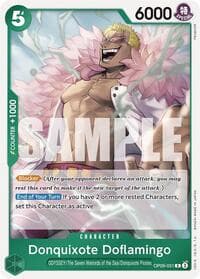 Donquixote Doflamingo - Emperors in the New World - One Piece Card Game card
