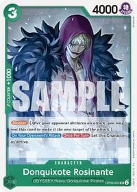 Donquixote Rosinante (032) - Emperors in the New World - One Piece Card Game card