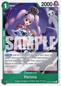 Perona - Emperors in the New World - One Piece Card Game card