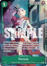 Perona (Parallel) - Emperors in the New World - One Piece Card Game card