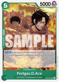 Portgas.D.Ace - Emperors in the New World - One Piece Card Game card