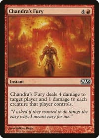 Chandra's Fury - Magic 2013 (M13) - Magic: The Gathering card