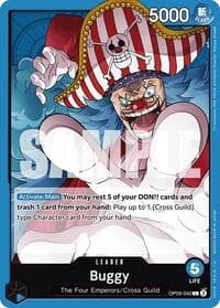 Buggy (042) - Emperors in the New World - One Piece Card Game card