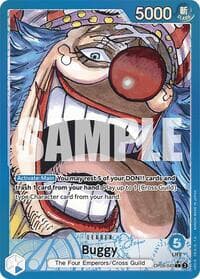Buggy (042) (Parallel) - Emperors in the New World - One Piece Card Game card