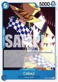 Cabaji - Emperors in the New World - One Piece Card Game card