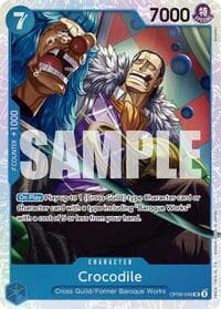 Crocodile (046) - Emperors in the New World - One Piece Card Game card