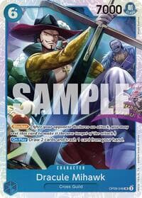 Dracule Mihawk - Emperors in the New World - One Piece Card Game card