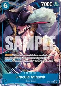 Dracule Mihawk (Parallel) - Emperors in the New World - One Piece Card Game card