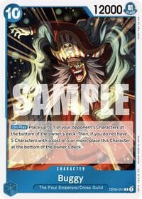 Buggy (051) - Emperors in the New World - One Piece Card Game card