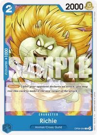 Richie - Emperors in the New World - One Piece Card Game card