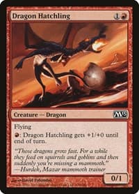 Dragon Hatchling - Magic 2013 (M13) - Magic: The Gathering card