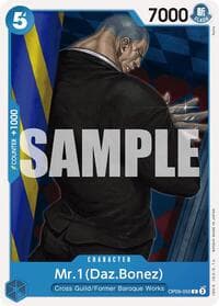Mr.1(Daz.Bonez) - Emperors in the New World - One Piece Card Game card