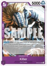Killer - Emperors in the New World - One Piece Card Game card