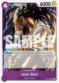 Jean Bart - Emperors in the New World - One Piece Card Game card