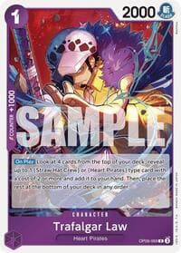 Trafalgar Law (069) - Emperors in the New World - One Piece Card Game card