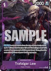 Trafalgar Law (069) (Parallel) - Emperors in the New World - One Piece Card Game card